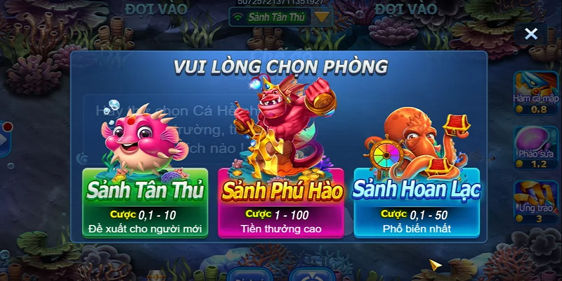 Cách chơi All Star Fishing đơn giản, dễ tiếp cận