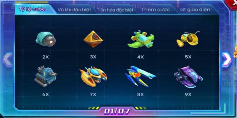 Star Hunter cung cấp tỷ lệ trả thưởng cao, hấp dẫn