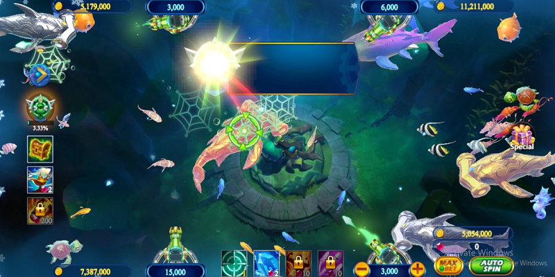 Có nhiều công cụ bắn cá hack full tiền