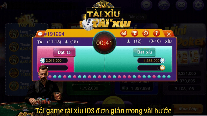 Tải game tài xỉu iOS đơn giản trong vài bước