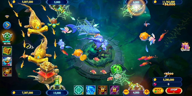 Y8 Bắn Cá cung cấp đa dạng các loài sinh vật